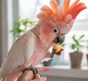 Moluccan Cockatoo Parrots