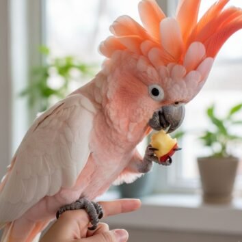 Moluccan Cockatoo Parrots